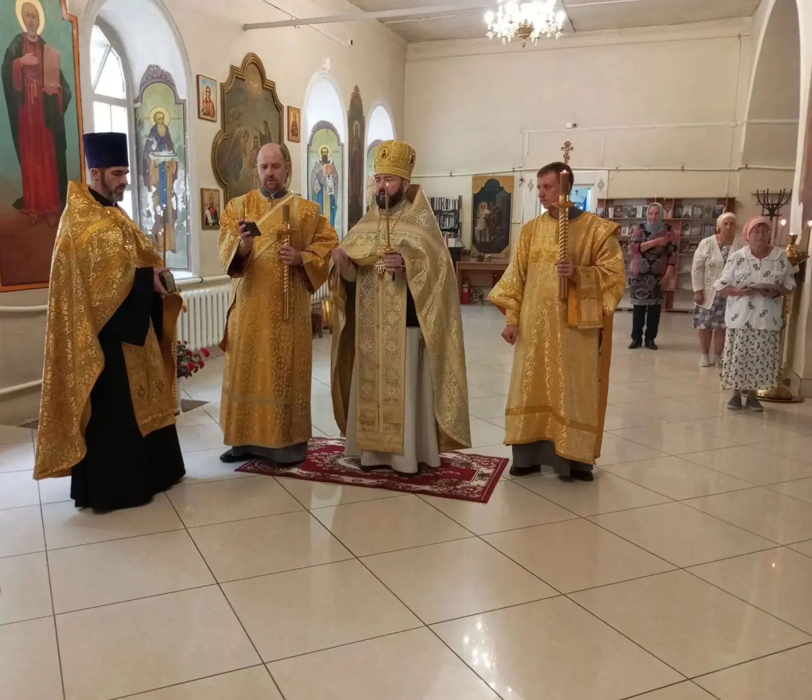 ВСЕНОЩНОЕ БДЕНИЕ НАКАНУНЕ ПРАЗДНИКА В ЧЕСТЬ СВЯТОГО КНЯЗЯ ВЛАДИМИРА